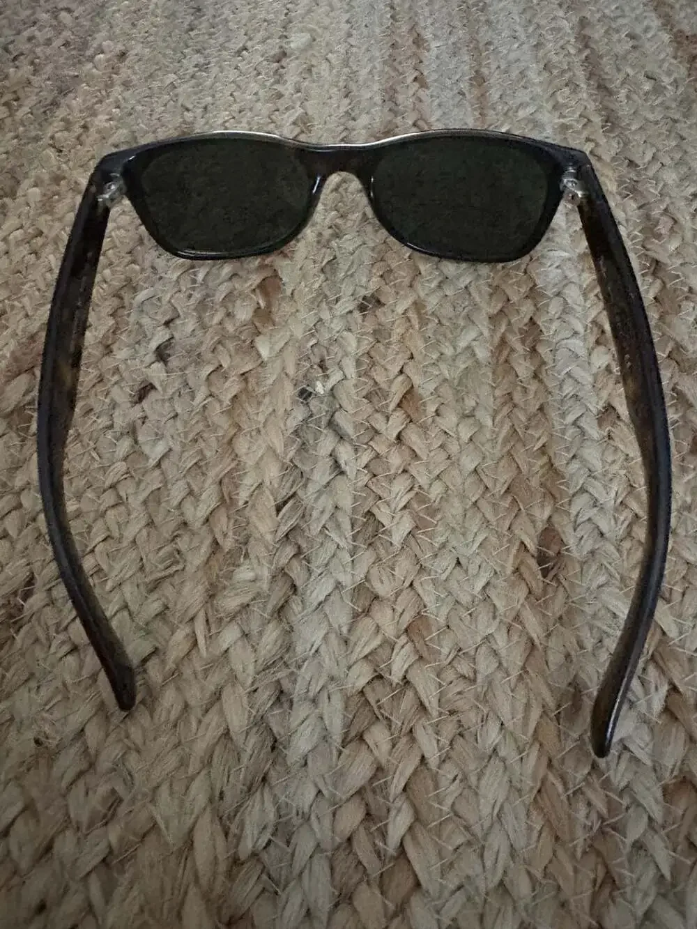 Ray-Ban RB2132 New Wayfarer Sunglasses in Tortoise Shell, 52-18